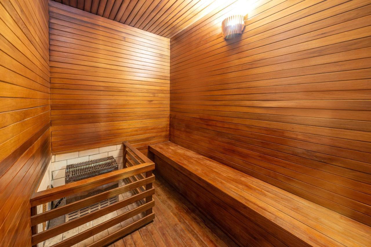 Hotel Laghetto Stilo Borges Gramado Exterior foto A sauna